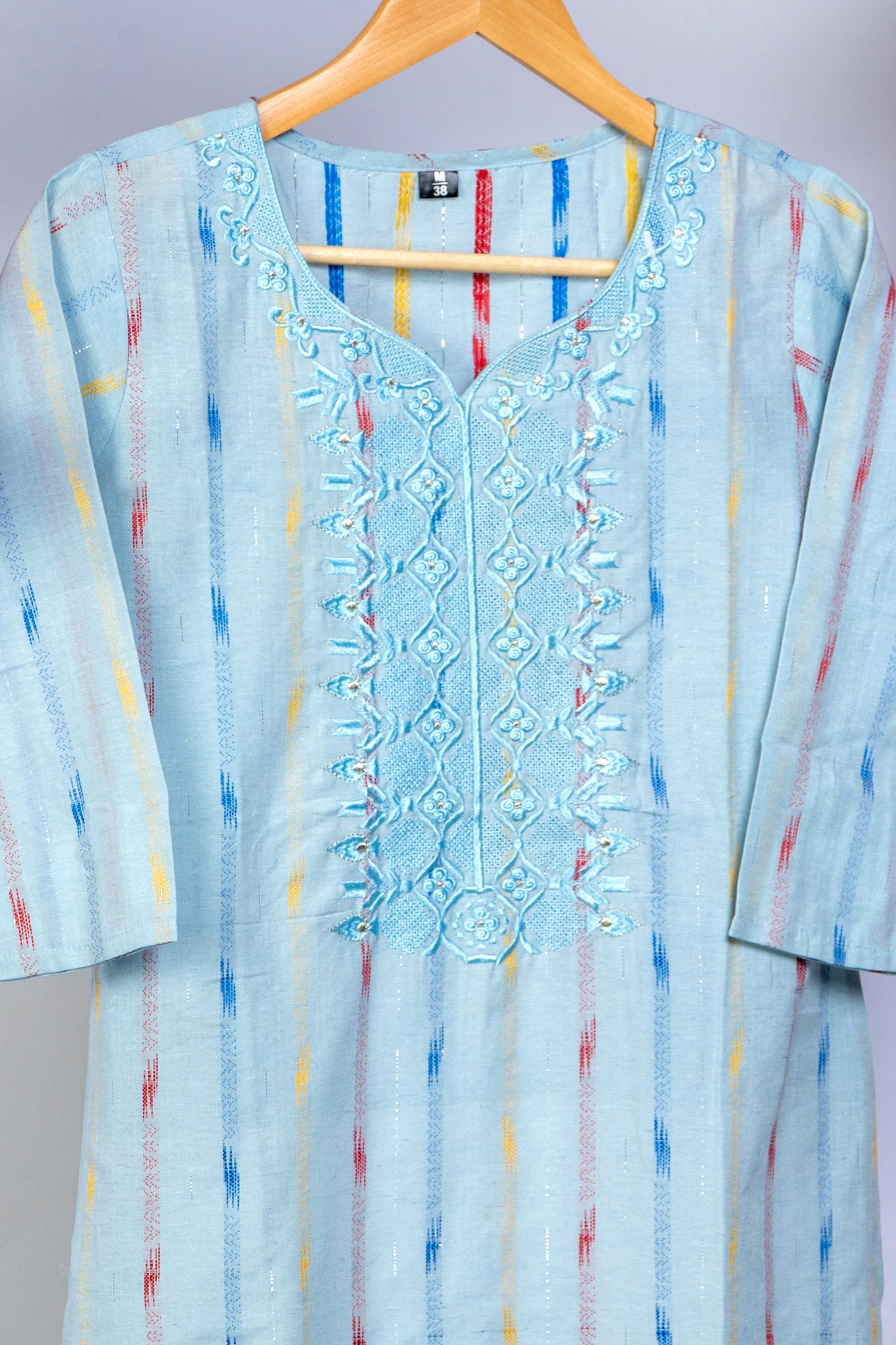 Simple  A Line Printed Kurta