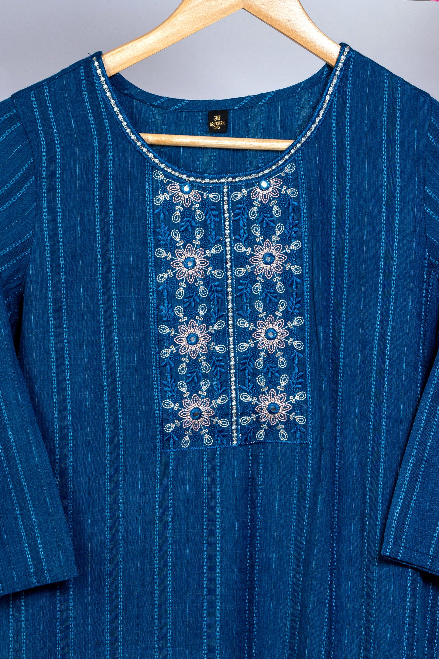 Attractive women's embroidered kurta