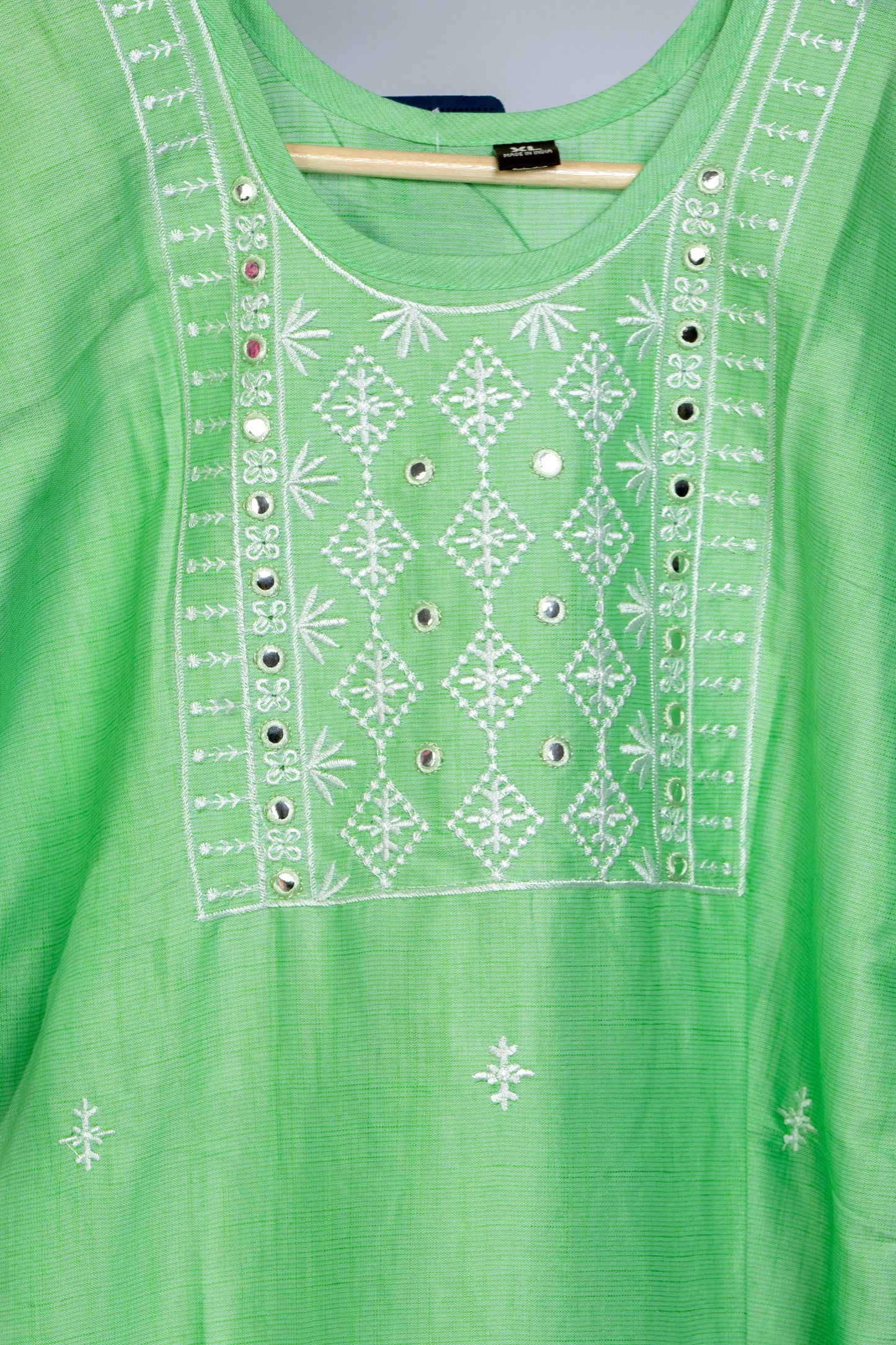 Daily Wear Embroidered Kurti in Bombay Fabric