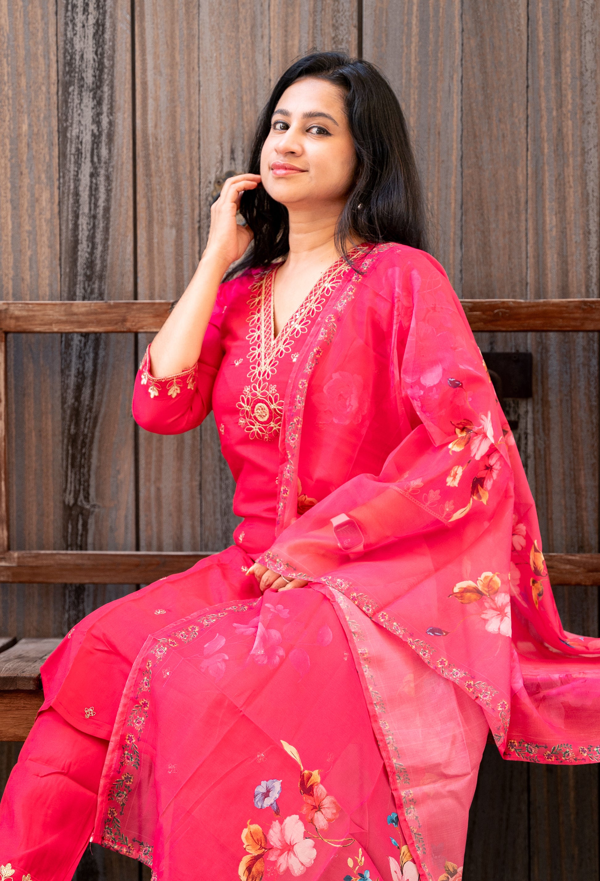 Buy Women’s Salwar Suit Set online in UAE #women's Fashion # Readymade